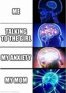 Image result for Girl Talking to Brain Meme