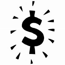 Image result for Money Black Dollar Sign Clip Art