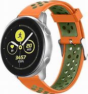 Image result for 45 mm Galaxy Watch Band Orange Grey