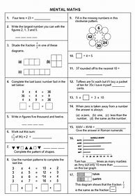 Image result for Grade 4 Math Assessment