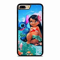 Image result for Stitch Clear iPhone 7 Case