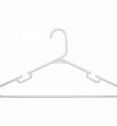 Image result for Plain White Plastic Hangers