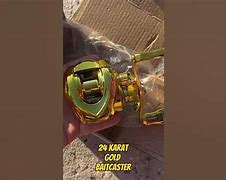 Image result for 24 Karat Gold Baitcaster