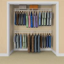 Image result for Double Closet Rods