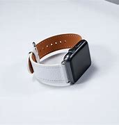 Image result for Leather Band for White Apple Watch
