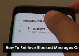 Image result for How to Unblock Text Messages Android