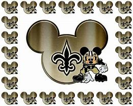 Image result for New Orleans Saints Mickey Mouse Lanyard