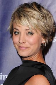 Image result for Pixie Haircut with Round Face