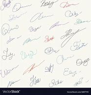 Image result for Unique Signatures