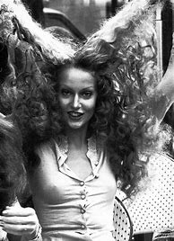 Image result for Jerry Hall 70s Hair