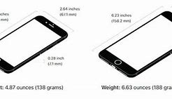 Image result for iPhone 7 Inches Actual Size