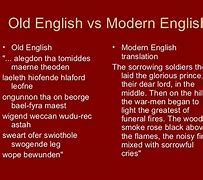 Image result for Old Modern English Stuff