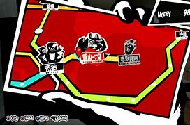 Image result for Persona 5 Map