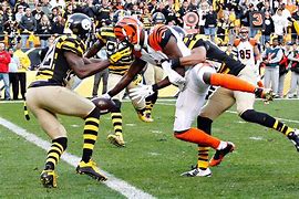 Image result for Bengals-Steelers Touchdown Foot On Line