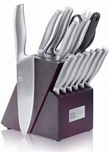 Image result for Stainless Steel Kitchen Knife Sets