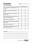 Image result for Blank Yes No Checklist Template