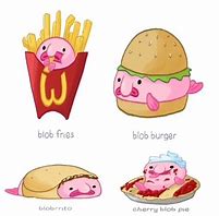 Image result for Cute Food Blobs