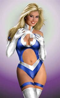 Image result for Painted On Sue Storm Cosplay