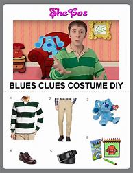 Image result for Blue's Clues Steve Costume
