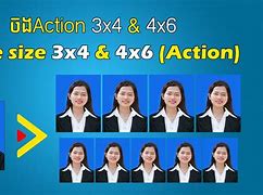 Image result for 3X4 Size Template