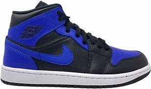 Image result for Nike Jordan Blue and Black
