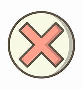 Image result for Cancel Sign Vector Art