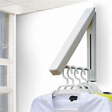 Image result for Wall Clothes Hanger Rack