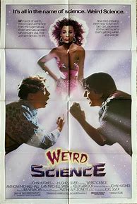 Image result for weird science posters autographed