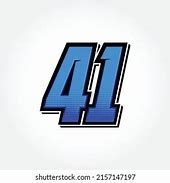 Image result for Cartoon Motorcycle Racer Number 41