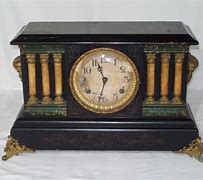 Image result for Antique Mantle Clock