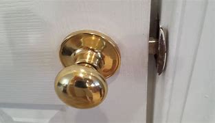 Image result for How to Unlock a Door Knob Lock