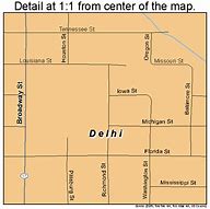 Image result for Delhi Louisiana Map