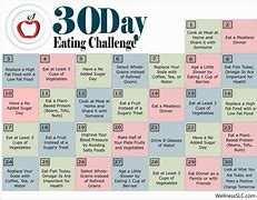 Image result for 30-Day Diet Challeng