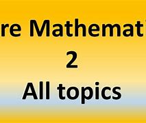 Image result for Math 2 Topics