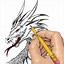 Image result for Mythical Dragon Drawing