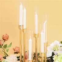 Image result for Gold Colored Candle Holders