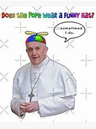 Image result for Pope Funny Hat