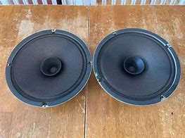 Image result for Vintage 8 Ohm Car Speakers