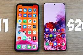 Image result for iPhone 11 vs Samsung S20