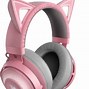 Image result for Gamer Girl Cat Headphones