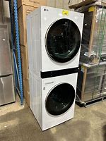 Image result for LG ThinQ Stackable Washer and Dryer
