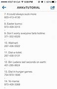 Image result for Prank Call Phone Numbers
