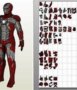 Image result for Iron Man Mark 5 Pepakura File