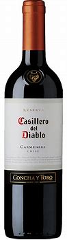 Image result for Concha y Toro Carmenere Casillero del Diablo