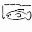 Image result for Fish Hook Clip Art Outline