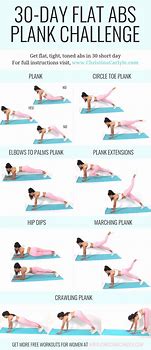 Image result for 30 Day Plank Challenge