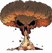 Image result for Bomb Mushroom Cloud Skull