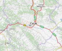 Image result for Cacak Mapa Grada