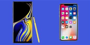Image result for iPhone X vs Samsung 10