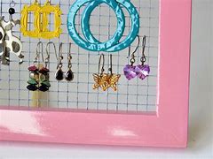 Image result for Mesh Earring Holder Stand